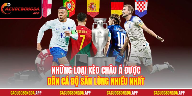 Những loại kèo Châu Á được dân cá độ săn lùng nhiều nhất